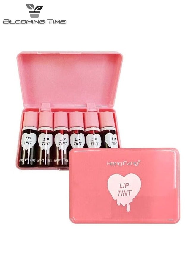 Hengfang 6-Piece 3D Mirror Moisturizing Lip Glaze Set  - Image 4