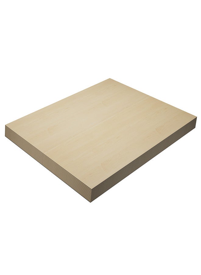 AlgoLaser 10PCS 30*30cm Plywood Plates 11.8in*11.8in Basswood Sheets Square Unfinished Wood Board for DIY Crafts Laser Cutting Wood Burning Painting Model Carving Suitable  - Image 4