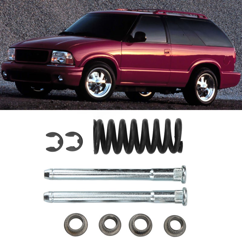 Rear Front Door Hinge Pin Bushing Kit with Spring 38419 Replacement for Jimmy Sonoma - Image 3