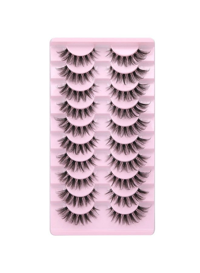 كيروميرو رموش صناعية شفافة، رموش طبيعية، رموش عين القطة الرقيقة، 15 مم، رموش مجعدة على شكل حرف D، شريط تمديد، عبوة رموش من كيروميرو - Image 5