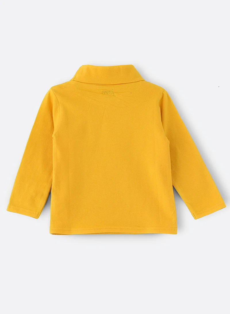 JAM Basic solid turtle neck t-shirt