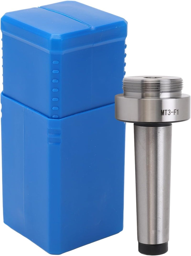 Boring Head Arbor MT3 1-1/2-18UNF M12 High Carbon Steel Collet Adapter for Lathe Machine Tool, Precision Boring Arbor with 0.005mm Accuracy for Metal Wood Milling - Image 1