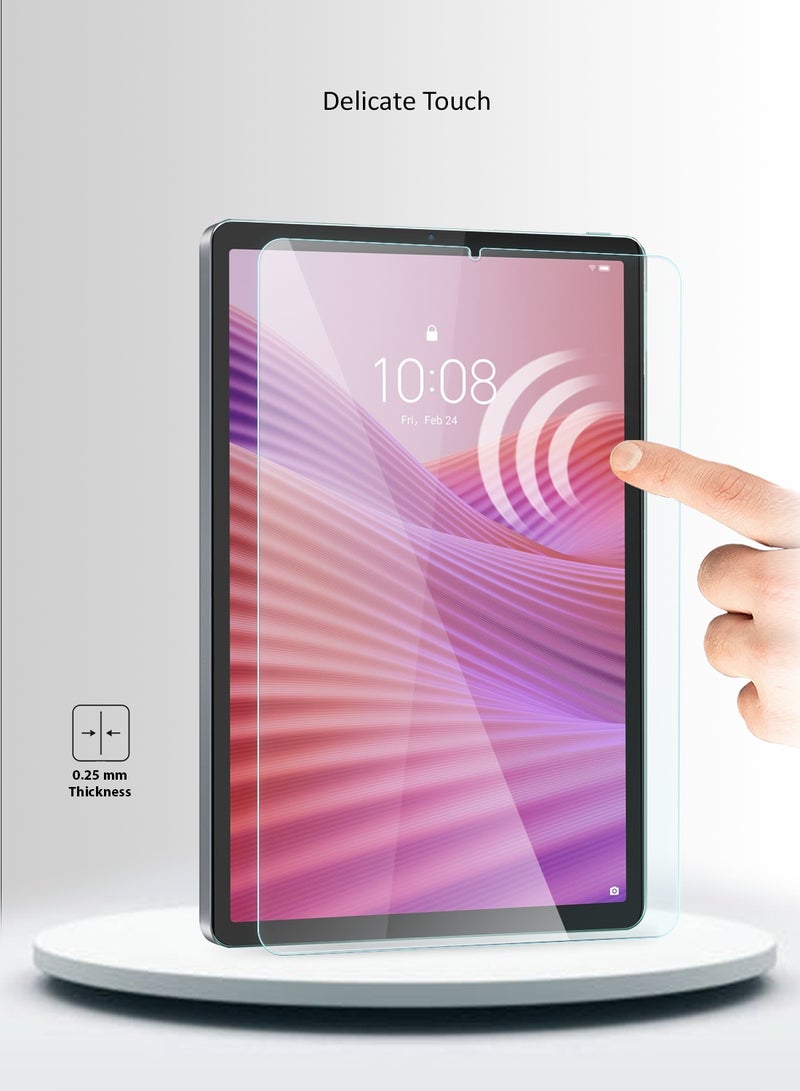 Wtech Lenovo Tab One 4G 2025 (8.7 inch) WTech Premium Series Curved Edges 9H HD Full Cover Tempered Glass Tablet Screen Protector 2 Pack (TSGPCN) - Clear - Image 4
