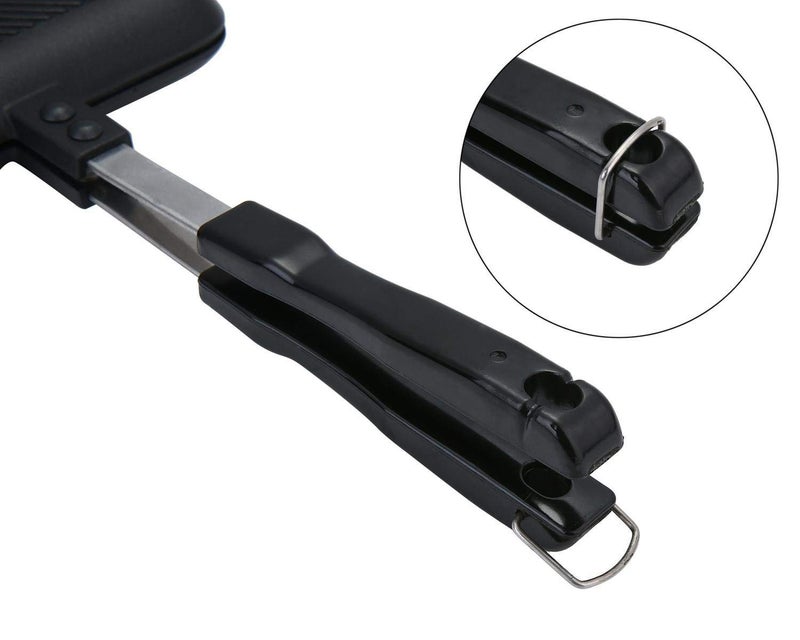 RBGIIT NonStick Duet 2Cut Sandwich Gas Toaster 1 Piece Black - Image 2