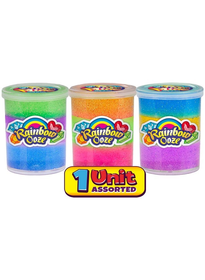 Ja-Ru Rainbow Slime Kit (1 Slime Bucket) Neon Candy Glitter Slime For Kids Boys & Girls. Stress Relief Satisfying Sensory Putty Toys. Party Favor Birthday Gift Ideas. 46341A - Image 3