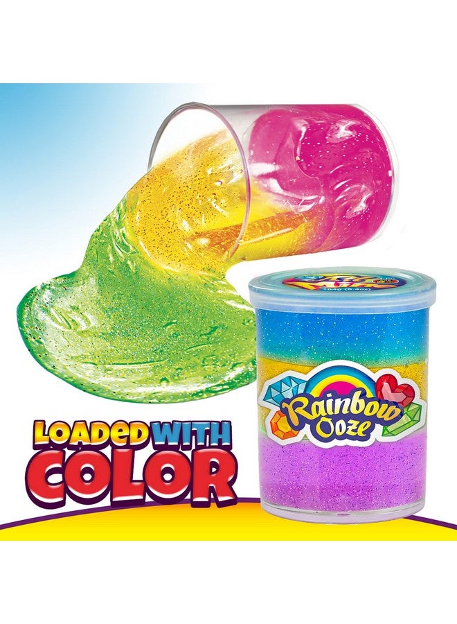 Ja-Ru Rainbow Slime Kit (1 Slime Bucket) Neon Candy Glitter Slime For Kids Boys & Girls. Stress Relief Satisfying Sensory Putty Toys. Party Favor Birthday Gift Ideas. 46341A - Image 4