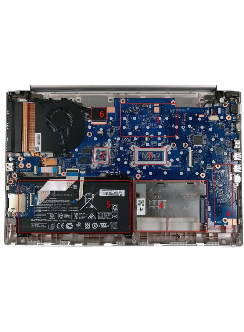 Terabyte بطارية لابتوب بديلة HP RR03XL 11.4V 48Wh لجهاز HP ProBook 430 G4، 440 G4، 450 G4، 455 G4، 470 G4، 430 G5، 440 G5، 450 G5، 455 G5، 470 G5، HP MT20، MT21 سلسلة العملاء النحيفين المحمولة P/N:HSTNN-PB6W HSTNN-LB7I HSTNN-UB7C - Image 2