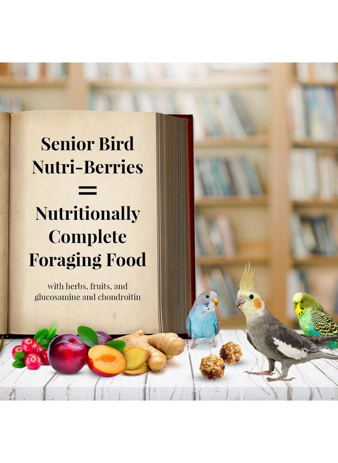 لافيبيرز طعام الطيور الأليفة LAFEBER'S Senior Bird Nutri-Berries، مصنوع من مكونات غير معدلة وراثيًا ومناسبة للبشر، للببغاوات والكوكتيل، 3 رطل  - Image 2