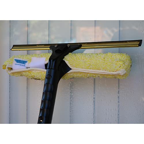 Ettore 71180 Backflip Window Squeegee, 18 Inch, Gold, Black - Image 2