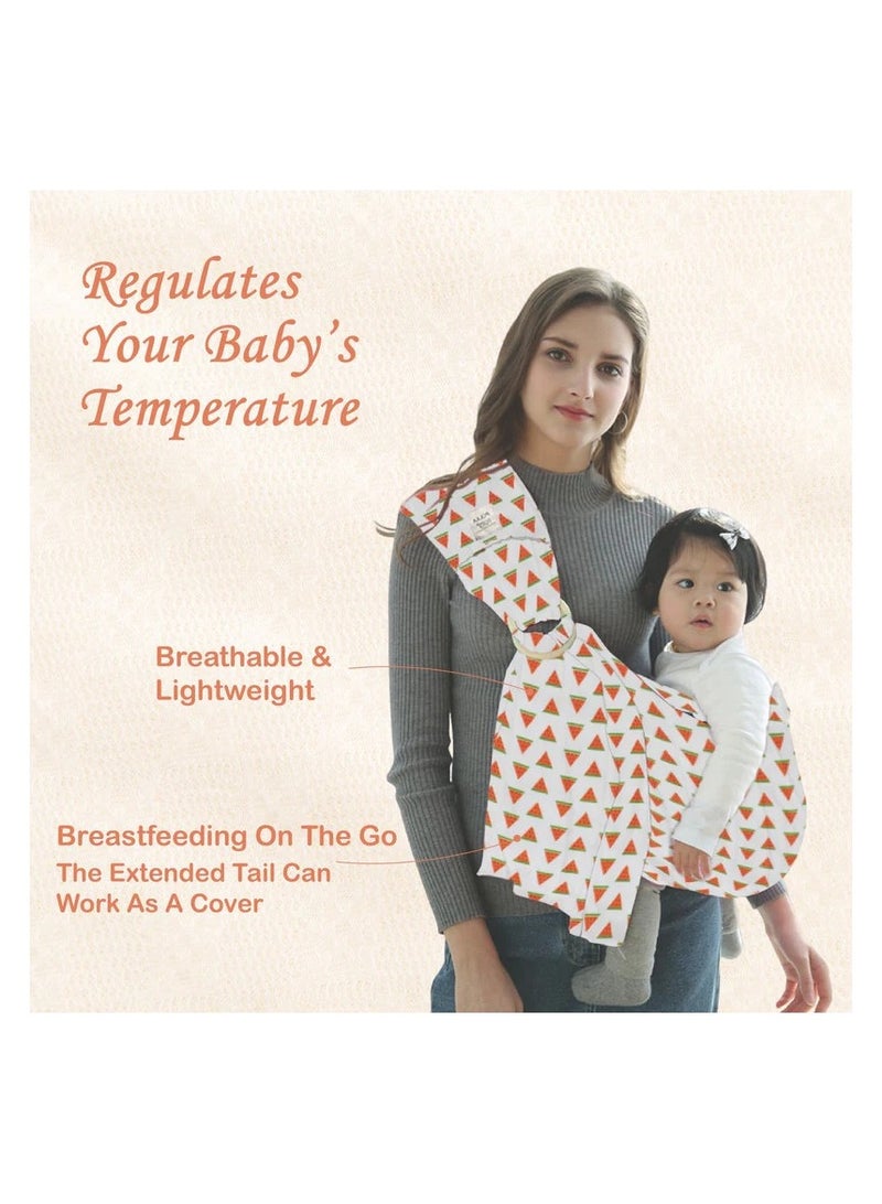 بولكاتوتس حاملة الأطفال بولكا توتس ذات الحلقات - لون كريمي بطيخ - Image 2