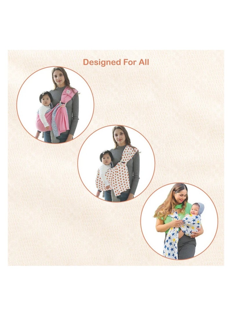 بولكاتوتس حاملة الأطفال بولكا توتس ذات الحلقات - لون كريمي بطيخ - Image 5