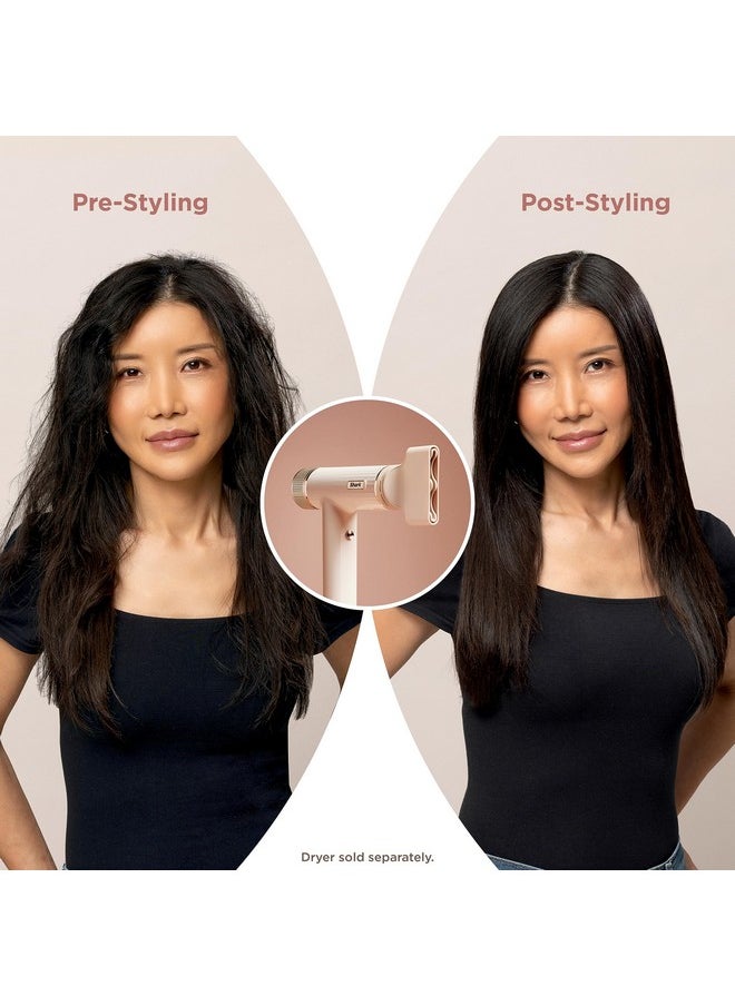Shark Shark XSKHD3SCA SpeedStyle Turbo Concentrator, Works With Shark SpeedStyle HD3xx Family Only, Styling Tool, for Straight, Wavy, Curly, and Coily Hair, Sleek and Straight Blowout, Stone  - Image 2
