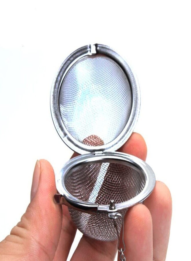 YITOO Stainless Steel Mesh Tea Ball, Extra Fine Mesh Tea Infuser for Loose Leaf Tea, Tea Strainers Tea Infuser Strainer Filters for Tea 3piece set - Image 4