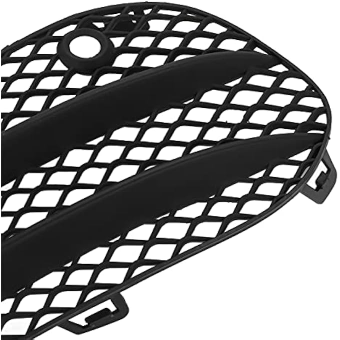 banapoy Front Bumper Fog Light Grille Replacement, ABS 2 Pcs Left Right Car Front Bumper Fog Lamp Trim Cover Compatible with W205 C205 AMG Line 20152018, Accessories - Image 5
