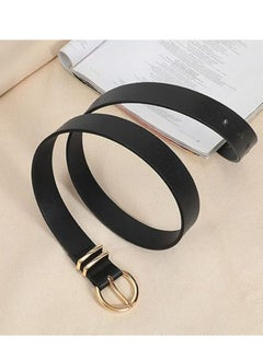Oasisgalore 3 Pack Women's Leather Belts with Gold Buckle, Fit Waist 81-94cm, for Jeans & Dresses.  - Image 5