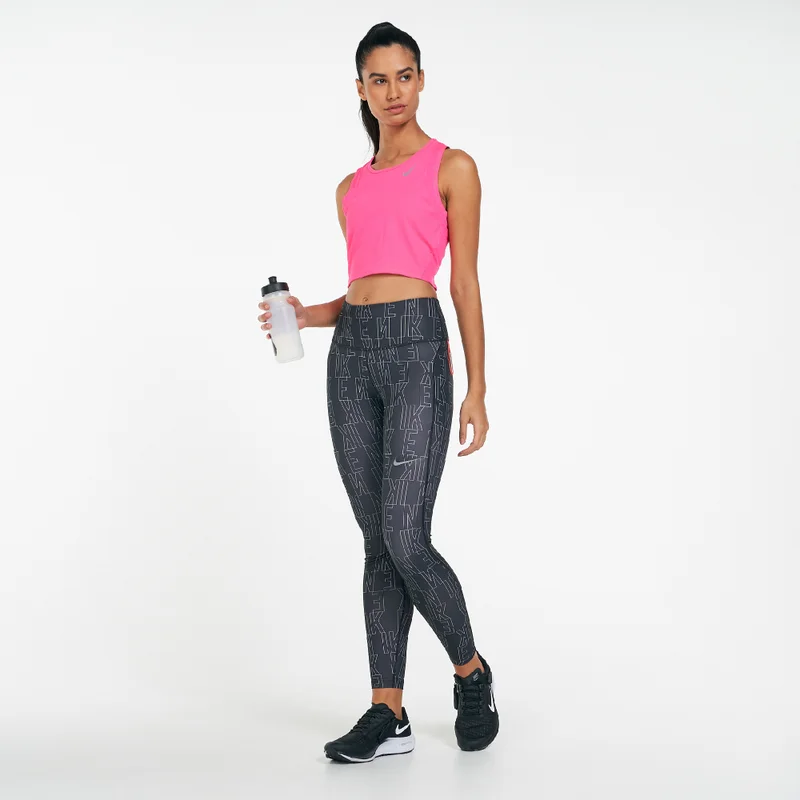 Nike Women's Dri-FIT Race Cropped Running Tank Top