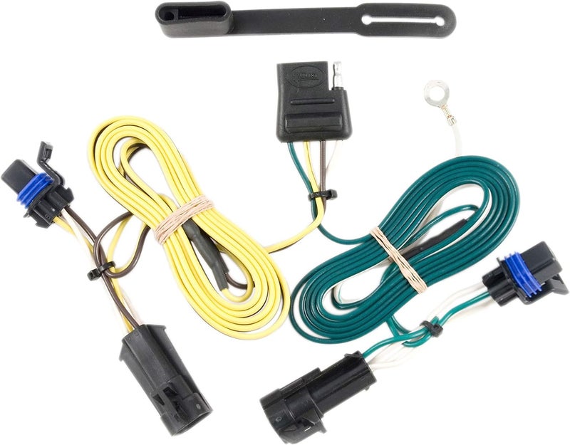 CURT 56013 Vehicle-Side Custom 4-Pin Trailer Wiring Harness for Chevrolet Malibu and Pontiac G6 - Image 1