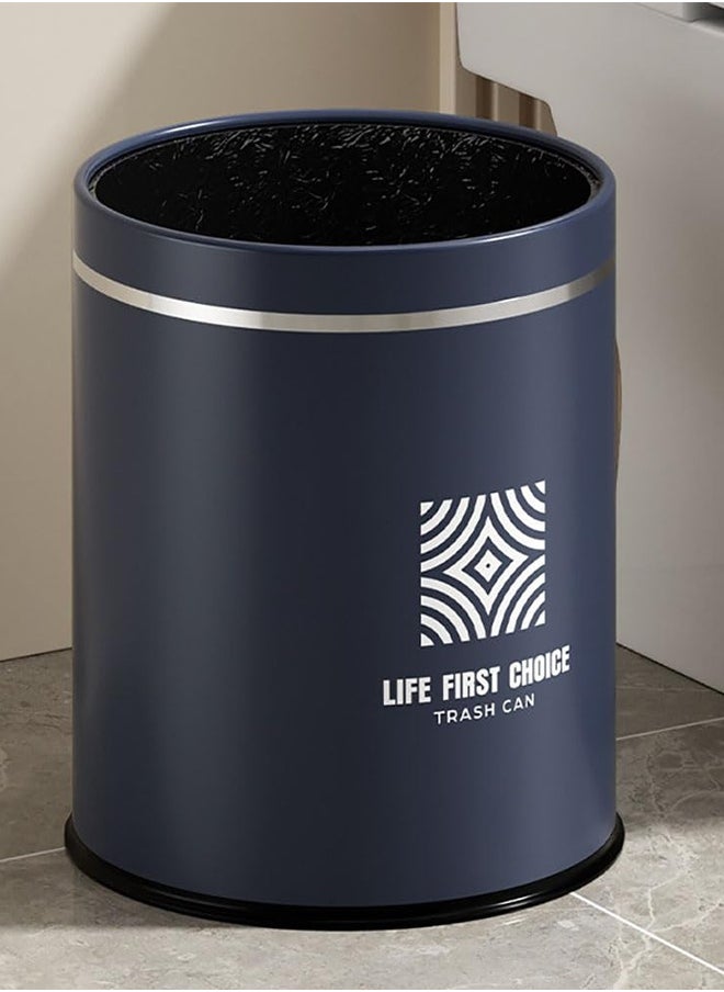 JCB CHIC Garbage Bin, Bathroom Wastebasket, Plastic Large capacity Trash Can, Living Room Kitchen Bathroom Round Waste Bin 16L  - Image 1