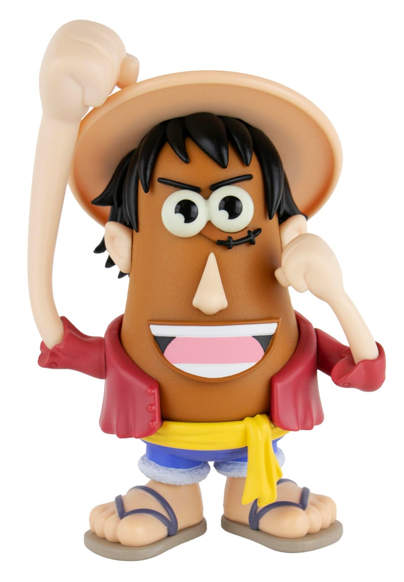 Super Impulse Poptaters One Piece Luffy Includes 14 Removable Interchangeable Facial and Body Parts Including one Surprise Potato Head Original Piece - Image 2