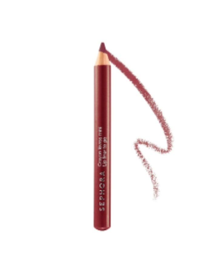 سيفورا كوليكشن قلم تحديد الشفاه تو جو 04 ديب روبي