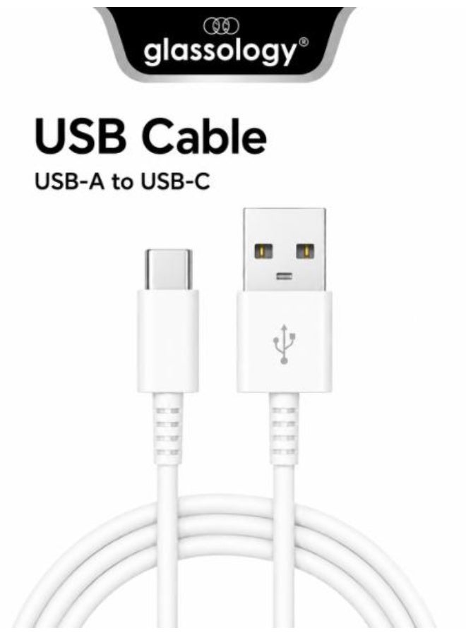 Premium USB-A to USB-C Cable: Fast Charging, High-Speed Data Transfer, 1 Meter Length, Charging Protection, Sync Data, and Bending Resistant Durable Design Compatible with All iPhone Series, Windows And MacBook Pro, MacBook Air, iPad Pro, Samsung Galaxy S23/22/Z Fold/Z Flip, Google Pixel 7/6A,PS5,