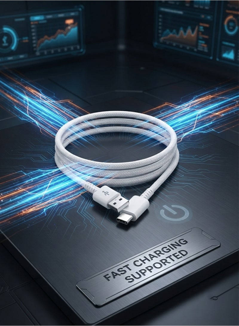Charome Premium USB-A to USB-C Cable: Fast Charging, High-Speed Data Transfer, 1 Meter Length, Charging Protection, Sync Data, and Bending Resistant Durable Design Compatible with All iPhone Series, Windows And MacBook Pro, MacBook Air, iPad Pro, Samsung Galaxy S23/22/Z Fold/Z Flip, Google Pixel 7/6A,PS5, - Image 5