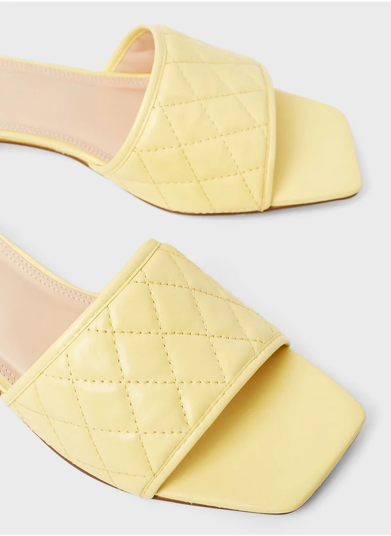 Dune LONDON Linear Di Leather Sandals