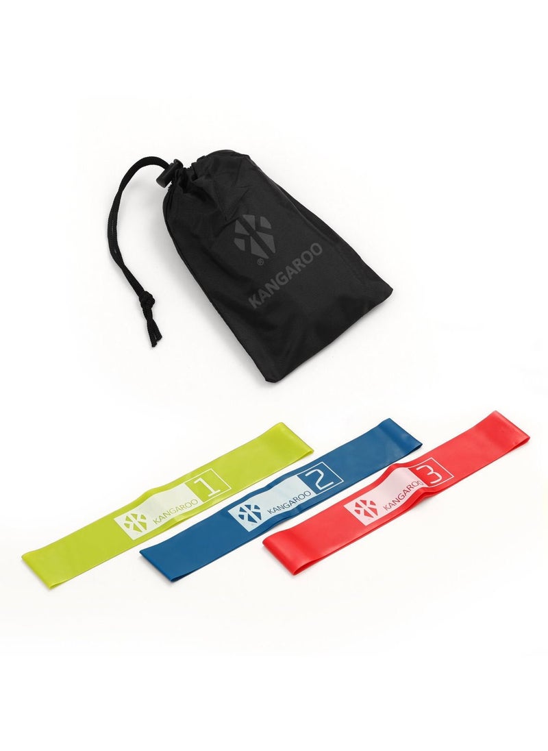 KANGAROO - 3 Level Kangaroo Resistance Bands Set Made of pure non-recycled rubber - Image 1