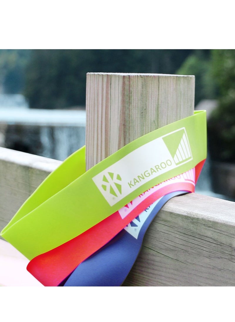 KANGAROO - 3 Level Kangaroo Resistance Bands Set Made of pure non-recycled rubber - Image 1