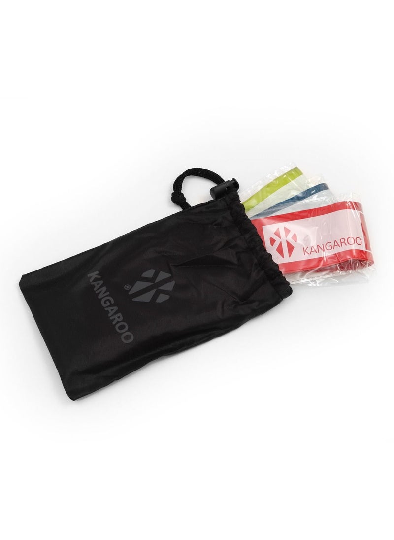 KANGAROO - 3 Level Kangaroo Resistance Bands Set Made of pure non-recycled rubber - Image 1