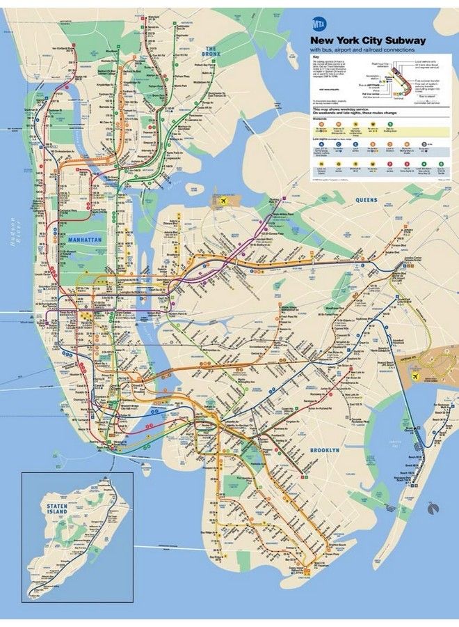 New York Puzzle Company Transit Maps New York Subway Map 500 Piece Jigsaw Puzzle - Image 2