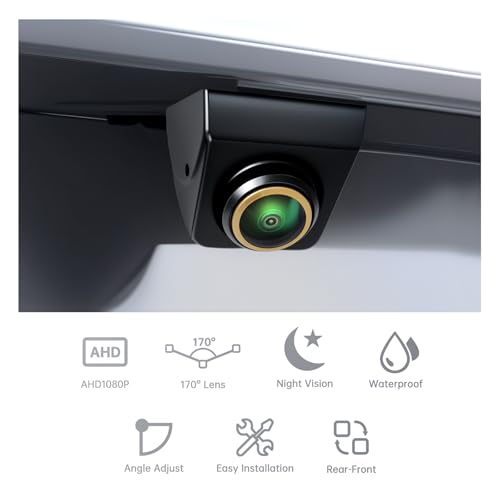 ePathChina Backup/Side View Camera, Waterproof IP68 Night Vision 1080P HD 170° Wide Angel Reverse Rear View Back up Camera with 6M Power Cable for Cars Pickup Trucks SUVs RVs Vans - Image 4