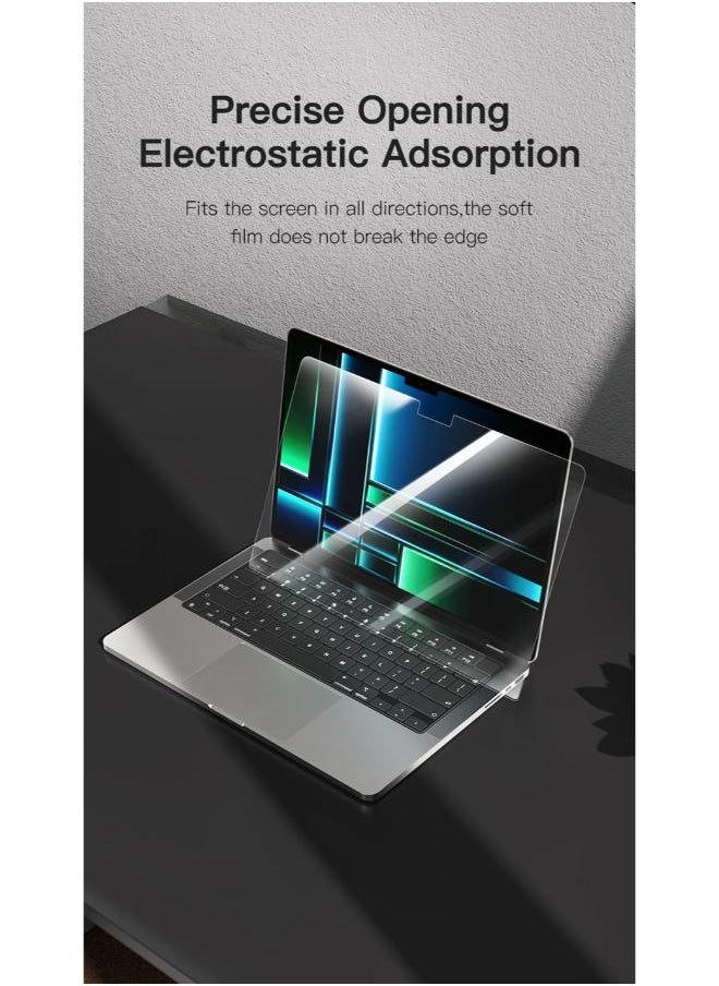 LANEX Lanex screen protector and keyboard, 3 pieces, Compatible with MacBook Air M2 13 - Clear  - Image 3