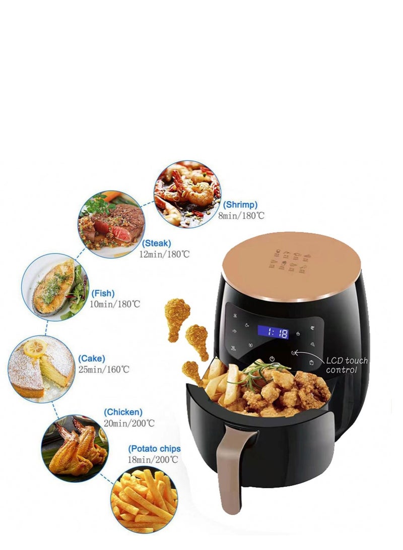 سيلفر كريست قلاية هوائية 4 لتر - Image 2