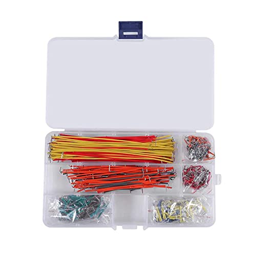 AEDIKO 840pcs Jumper Wire Kit 14 Values Breadboard Jumper Wires Kit 2-125mm Solderless Flexible Breadboard Connecting Line Cables - Image 2