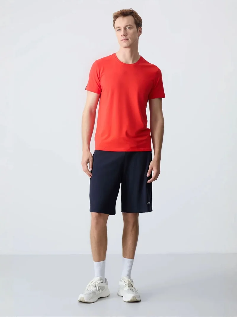 تومي لايف TOMMY Men's Regular Fit Jersey Shorts