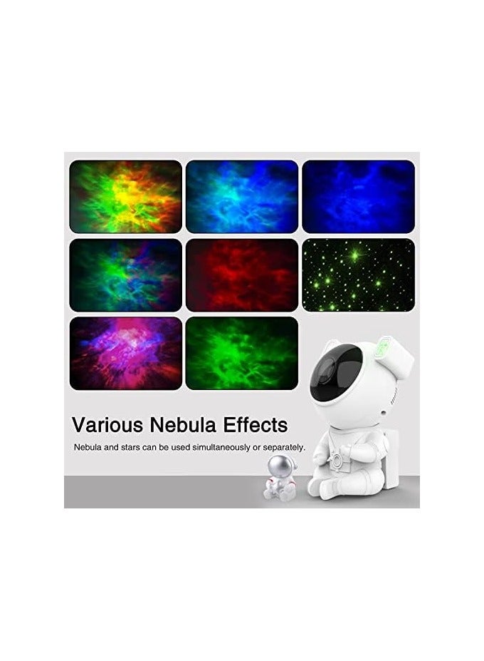 general Star Projector Astronaut Lamp,Galaxy Night Light Starry Nebula Cosmo Astro Projector with Remote,Stargazer Projection Space Lamp for Gaming Room,Kid Adults Bedroom - Image 2