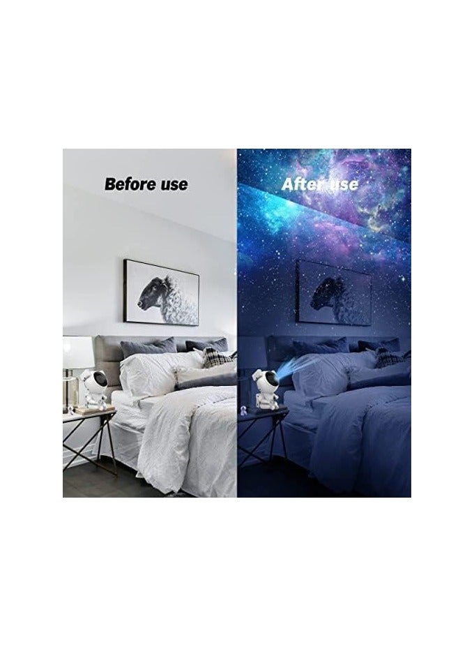 general Star Projector Astronaut Lamp,Galaxy Night Light Starry Nebula Cosmo Astro Projector with Remote,Stargazer Projection Space Lamp for Gaming Room,Kid Adults Bedroom - Image 4