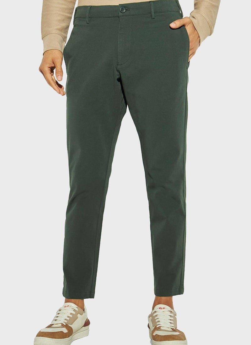 Iconic - Essential Relaxed Fit Chinos - Image 1
