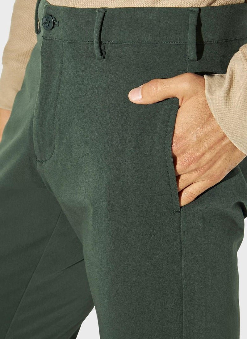 Iconic - Essential Relaxed Fit Chinos - Image 1