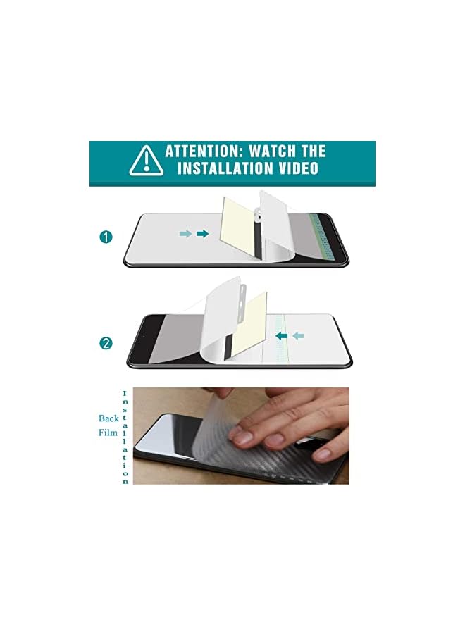 PROMASS CooToly Privacy Screen Protector for Samsung Galaxy S22 Ultra,[Not Glass] Anti Spy Soft Replacement Film for S22 Ultra 6.8 Inch - Image 5