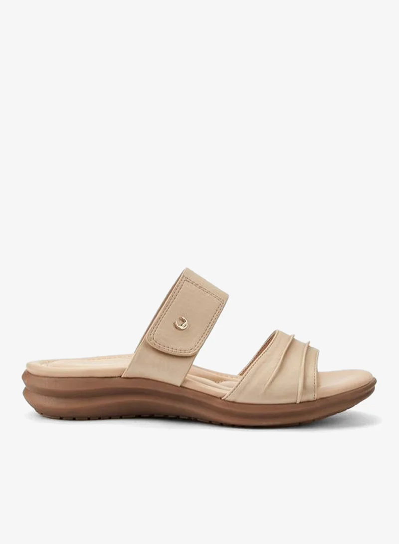 Le Confort Women Hook & Loop Slide Sandals