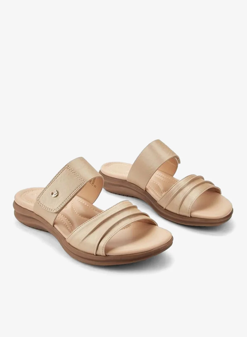 Le Confort Women Hook & Loop Slide Sandals