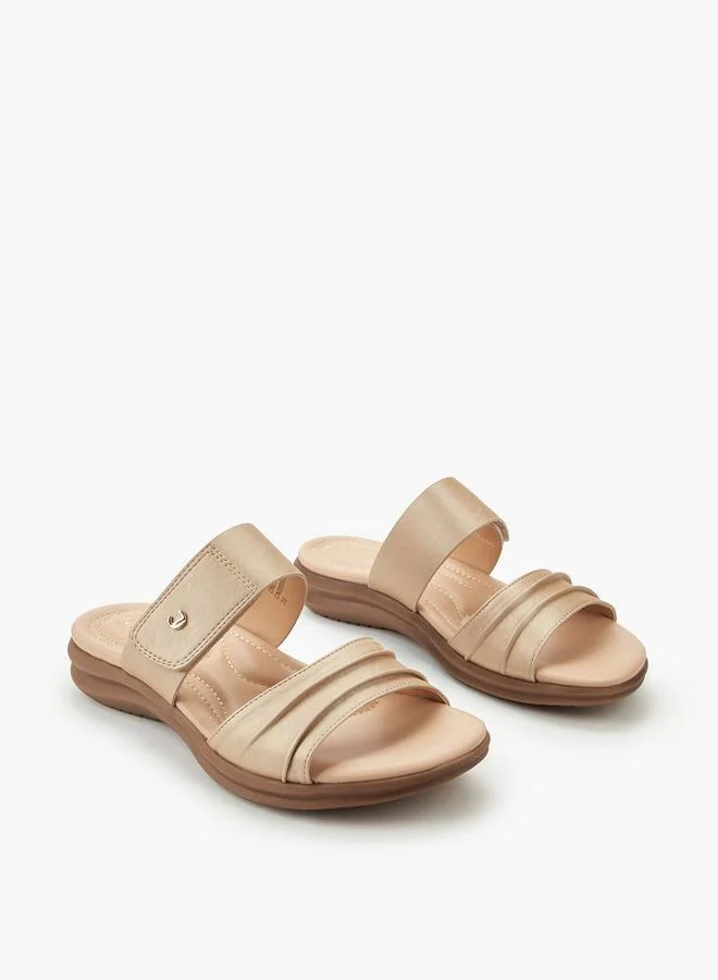 Le Confort Women Hook & Loop Slide Sandals