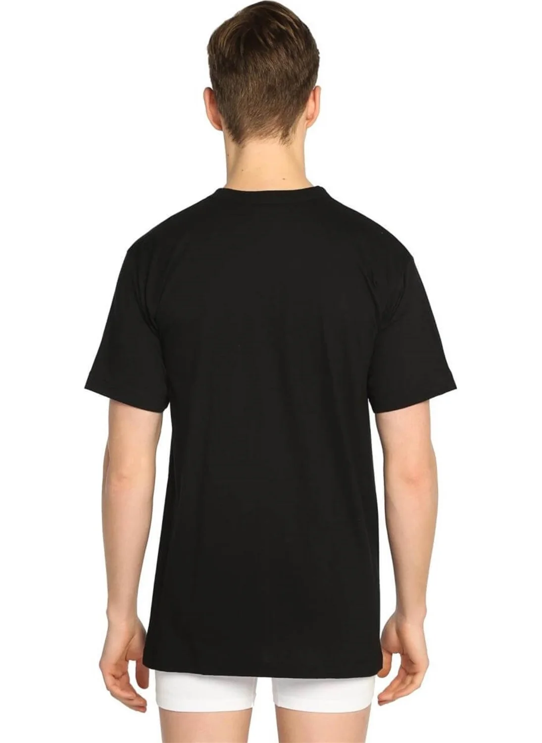 Tutku Crew Neck Cotton Colored Men's Undershirt