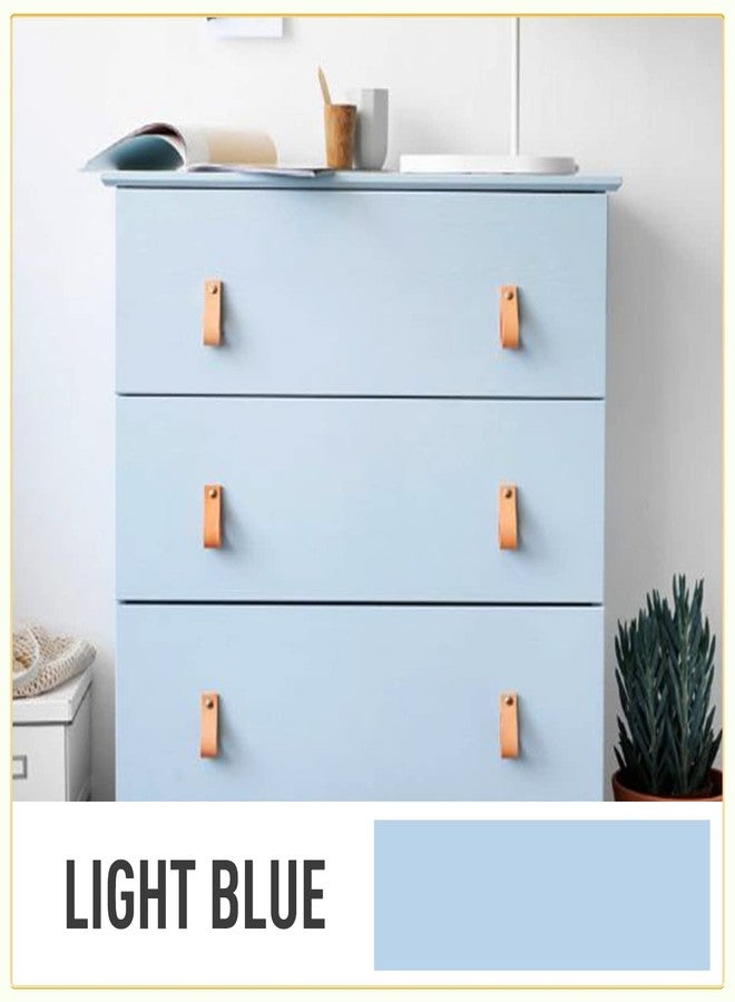 DWIL Acrylic Wood Paint for Furniture - Semi-Gloss Paint Suitable for Wood Surface Renovation, Water-Based All match Paint, Non-Toxic & Odorless, Eco-Friendly & Healthy (32OZ, Light Blue) - Image 2