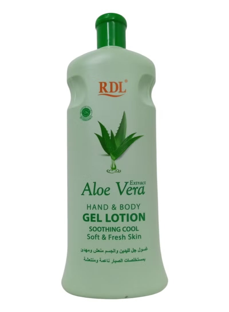 ار دي ال لوشن جل الصبار لتفتيح وانعاش البشرة 600مل