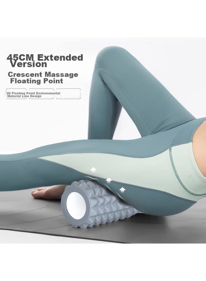 JD.com Jd Jingzao Double Floating Foam Roller Yoga Column, Foam Roller, Muscle Relaxation Roller Back Roller, Spiked Massage Stick - Image 4