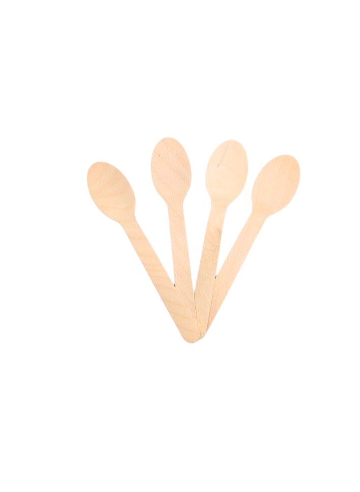 PureEarth PureEarth Wooden Spoon – 160mm (30 Pieces) | 100% Natural Birch Wood | Eco-Friendly & Biodegradable  - Image 4