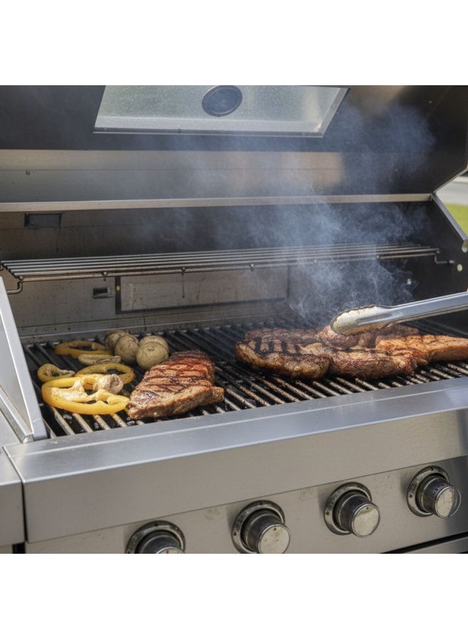 DANUBE HOME Deluxe BBQ Kitchen Outdoor Cooking – Stylish Modular Outdoor Kitchen Stainless Steel Finish for Garden, Patio & Villa Entertaining - Image 2